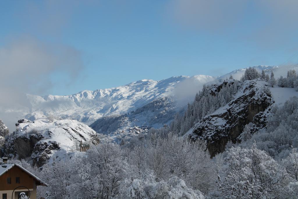 Hotel Du Cret Rond Valloire Exteriör bild